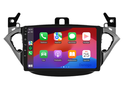 Opel Corsa Autoradio | 2014 t/m 2019 | Android 13 & CarPlay