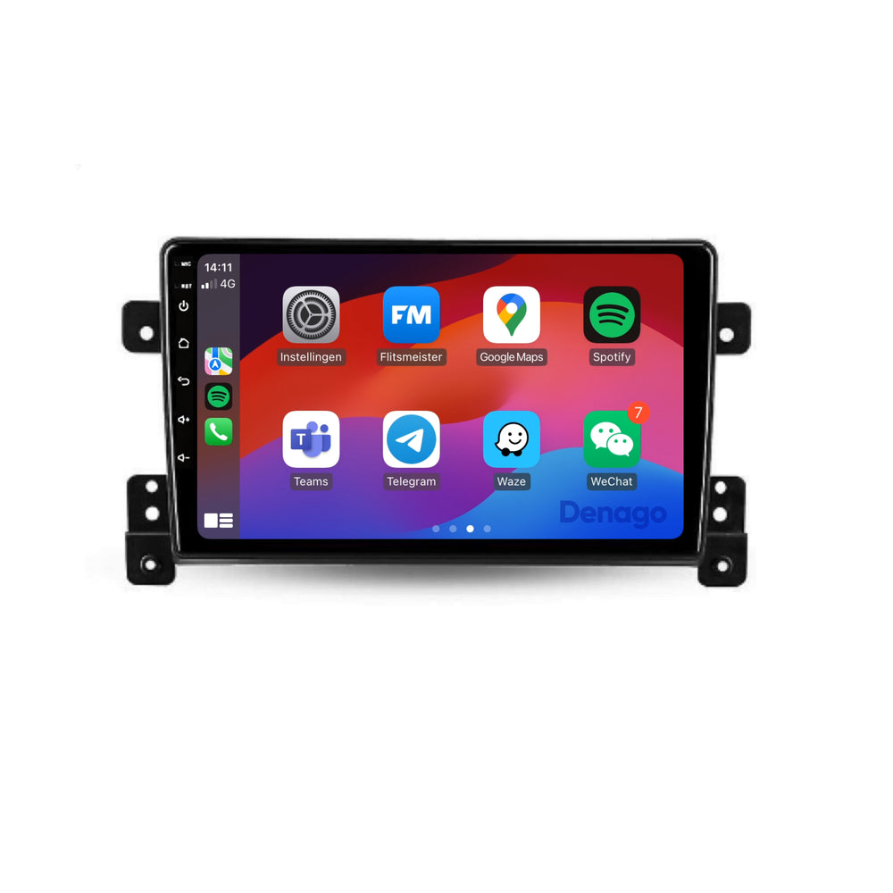 Autoradio CarPlay pour Suzuki Grand Vitara 3 | 2006 à 2014 | Denago DNG-A171 | Écran 9 pouces | Android 13 | CarPlay sans fil & Android Auto