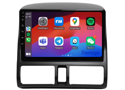 Honda CR-V CarPlay autoradio | 2002 t/m 2006 | Denago DNG-A99 | 9 inch | Android 13 | Draadloos CarPlay & Android Auto
