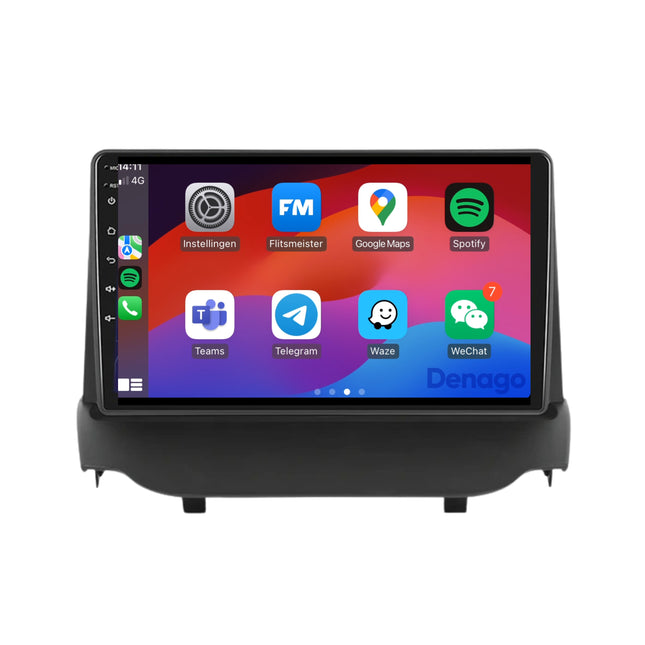 Ford EcoSport CarPlay autoradio | 2014 t/m 2017 | Denago DNG-A290 | 9 inch | Android 13 | Draadloos CarPlay & Android Auto