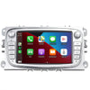 Ford car radio navigation silver | Android 15 | 4GB & 64GB | Mondeo Focus S-max | Apple Carplay & Android Auto