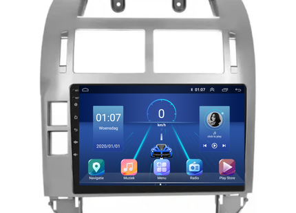 Volkswage Polo | Android 13 | Autoradio | 1999 t/m 2009 | CarPlay & Android Auto | Grijs