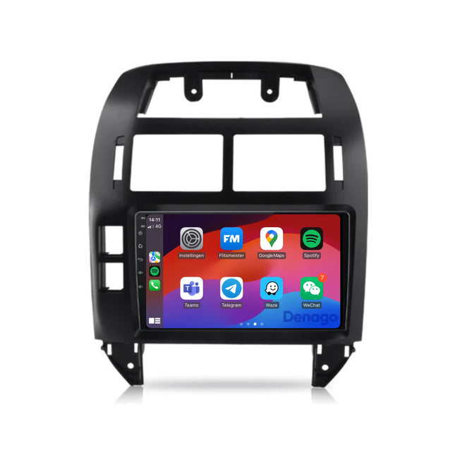 Autoradio CarPlay pour Volkswagen Polo | 2002 à 2009 | Denago DNG-A239 | Écran 9 pouces | Android 13 | CarPlay sans fil & Android Auto