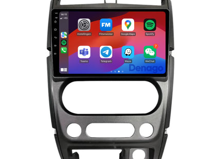 Suzuki Jimny CarPlay car radio | 2007 to 2012 | Denago DNG-A334 | 9 inch | Android 13 | Wireless CarPlay & Android Auto