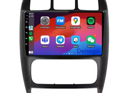 Chrysler Voyager CarPlay autoradio | 2000 t/m 2012 | Denago DNG-A278 | 9 inch | Android 13 | Draadloos CarPlay & Android Auto