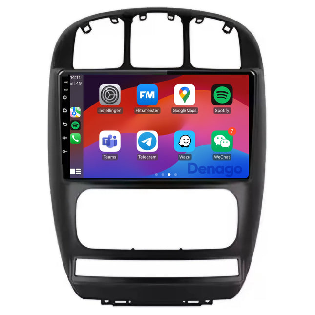 Chrysler Voyager CarPlay autoradio | 2000 t/m 2012 | Denago DNG-A278 | 9 inch | Android 13 | Draadloos CarPlay & Android Auto