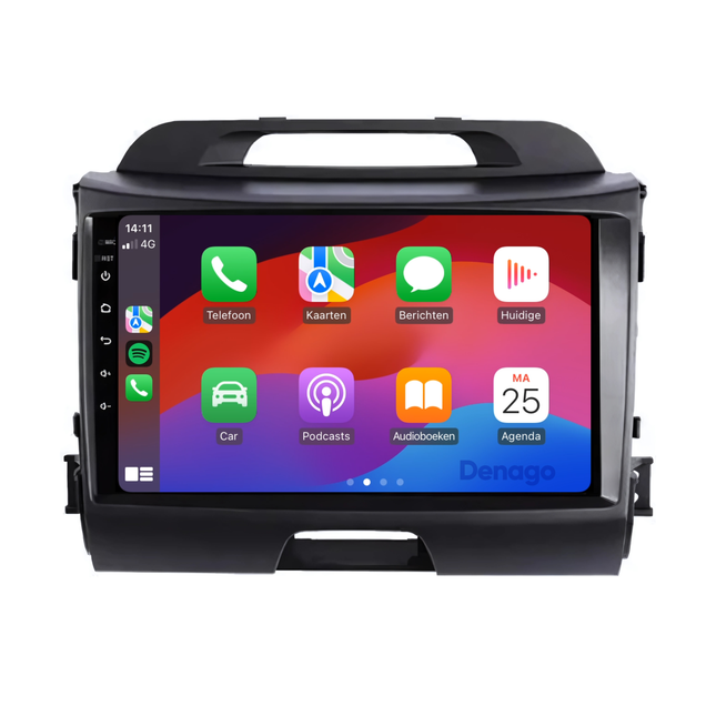 Kia Sportage Autoradio | 2010 t/m 2015 | Android 13 & CarPlay