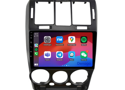 Hyundai Getz CarPlay autoradio | 2002 t/m 2011 | Denago DNG-A102 | 9 inch | Android 13 | Draadloos CarPlay & Android Auto
