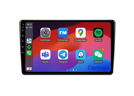 Peugeot Partner CarPlay autoradio | 2009 t/m 2018 | Denago DNG-A229 | 9 inch | Android 13 | Draadloos CarPlay & Android Auto