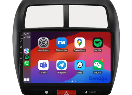 Citroën C4 CarPlay autoradio | 2012 t/m 2014 | Denago DNG-A118 | 9 inch | Android 13 | Draadloos CarPlay & Android Auto