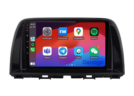 Mazda CX-5 & Autoradio 6 pouces compatible CarPlay | 2012 à 2016 | Denago DNG-A316 | Écran 9 pouces | Android 13 | CarPlay sans fil & Android Auto