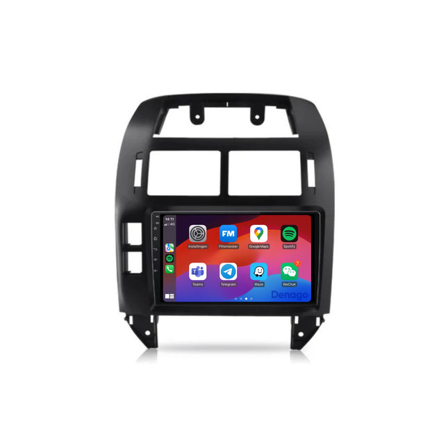 Volkswagen Polo CarPlay autoradio | 2002 t/m 2009 | Denago DNG-A239 | 9 inch | Android 13 | Draadloos CarPlay & Android Auto