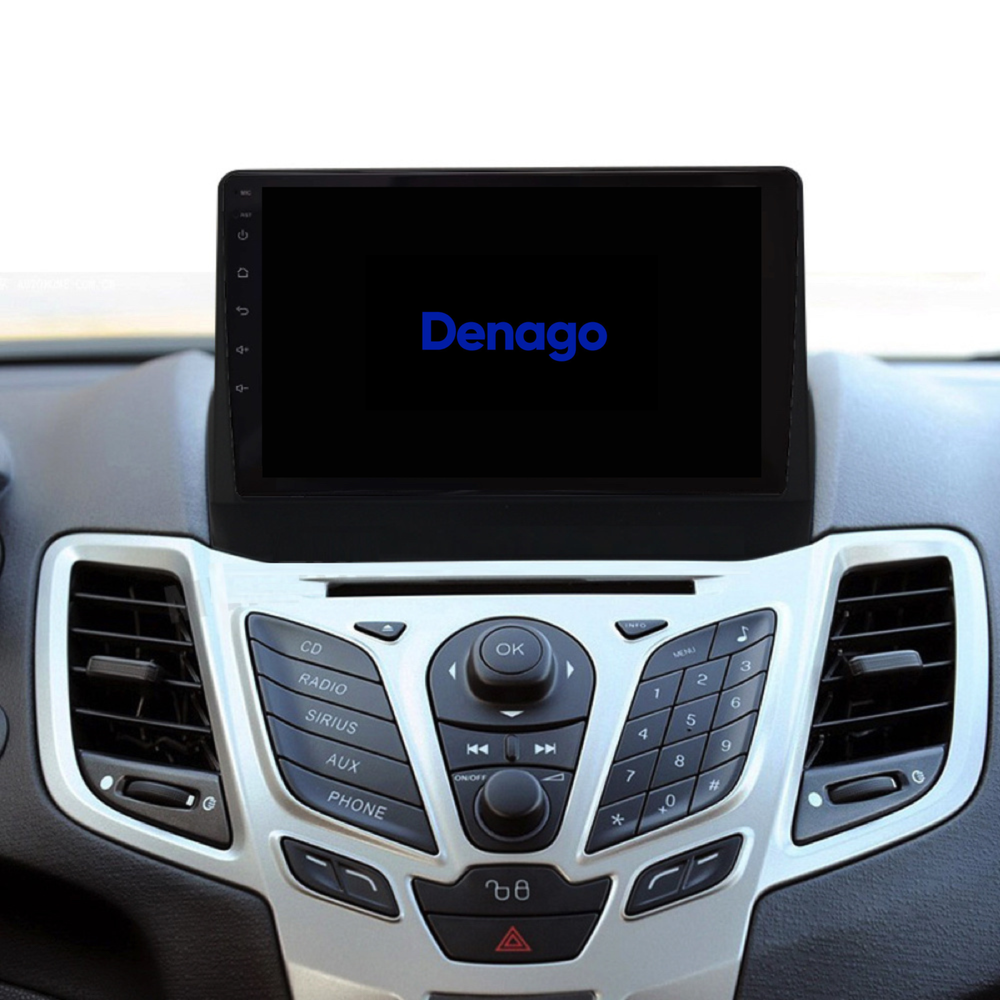 Radio para coche Ford Fiesta CarPlay | 2013 a 2017 | Denago DNG-A06 | 9 pulgadas | Androide 13 | CarPlay inalámbrico y Android Auto