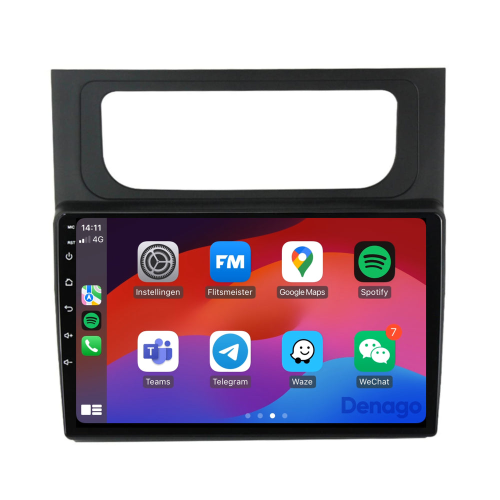 Volkswagen Touran CarPlay autoradio | 2011 t/m 2015 | Denago DNG-A216 | 10 inch | Android 13 | Draadloos CarPlay & Android Auto