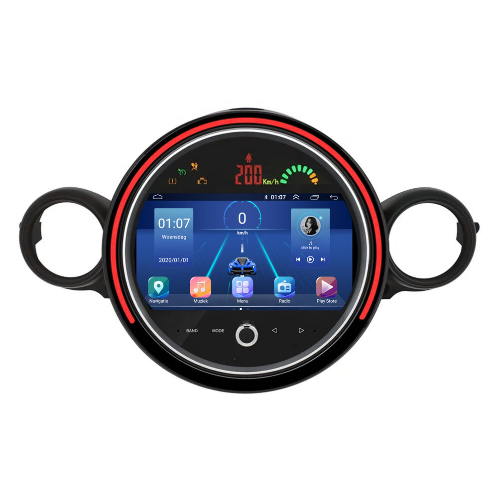 Mini Cooper CarPlay Autoradio R56 | 2008 t/m 2013 | Android