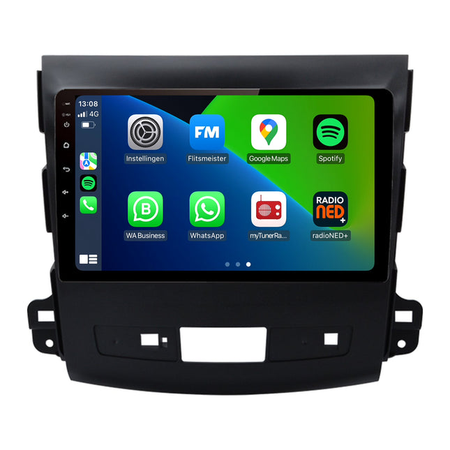 Mitsubishi Outlander Android Autoradio | 2008 t/m 2012 | CarPlay