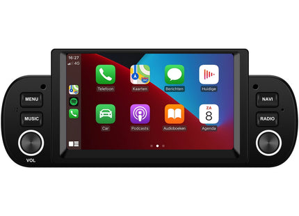 Fiat Panda 2012 t/m 2020 | Android 13 Autoradio | 4-core | 2GB RAM 32GB | CarPlay & Android Auto