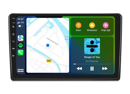 CarPlay Fiat Ducato | Citroën Jumper | Peugeot Boxer | Android 13 | Autoradio | 2006 t/m 2021 | Carplay & Android Auto