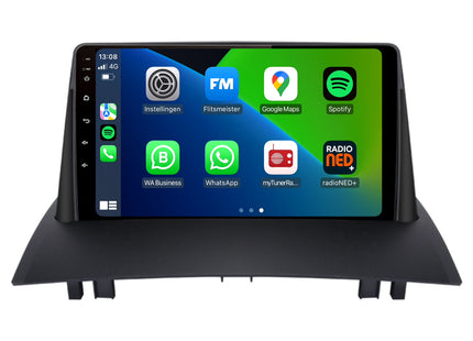 Renault Megane 2 | Android 13 | Autoradio | 2003 t/m 2008 | CarPlay & Android Auto