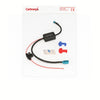 Cartronix CTX-3422 | Amplificador de antena Fakra | Fakra a Fakra | Ganancia de señal de 22 dB | Adecuado para radio FM | Instalación Plug & Play