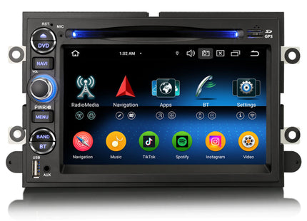 Ford Mustang & Edge | Carplay & Android Auto | 2005 t/m 2010 | Android 14 | 4+64GB