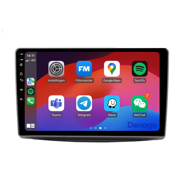 Alfa Romeo MiTo CarPlay autoradio | 2008 t/m 2016 | Denago DNG-A317 | 9 inch | Android 13 | Draadloos CarPlay & Android Auto