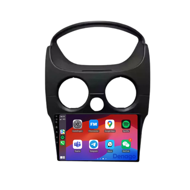 Chevrolet Spark CarPlay autoradio | 2010 t/m 2017 | Denago DNG-A305 | 9 inch | Android 13 | Draadloos CarPlay & Android Auto