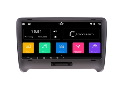Audi TT | CarPlay & Android Auto | autoradio | 2006 t/m 2014 | Android 13 | 4+64GB