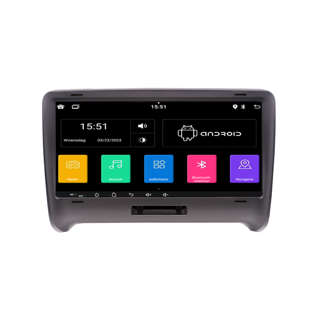 Audi TT | CarPlay & Android Auto | autoradio | 2006 t/m 2014 | Android 13 | 4+64GB