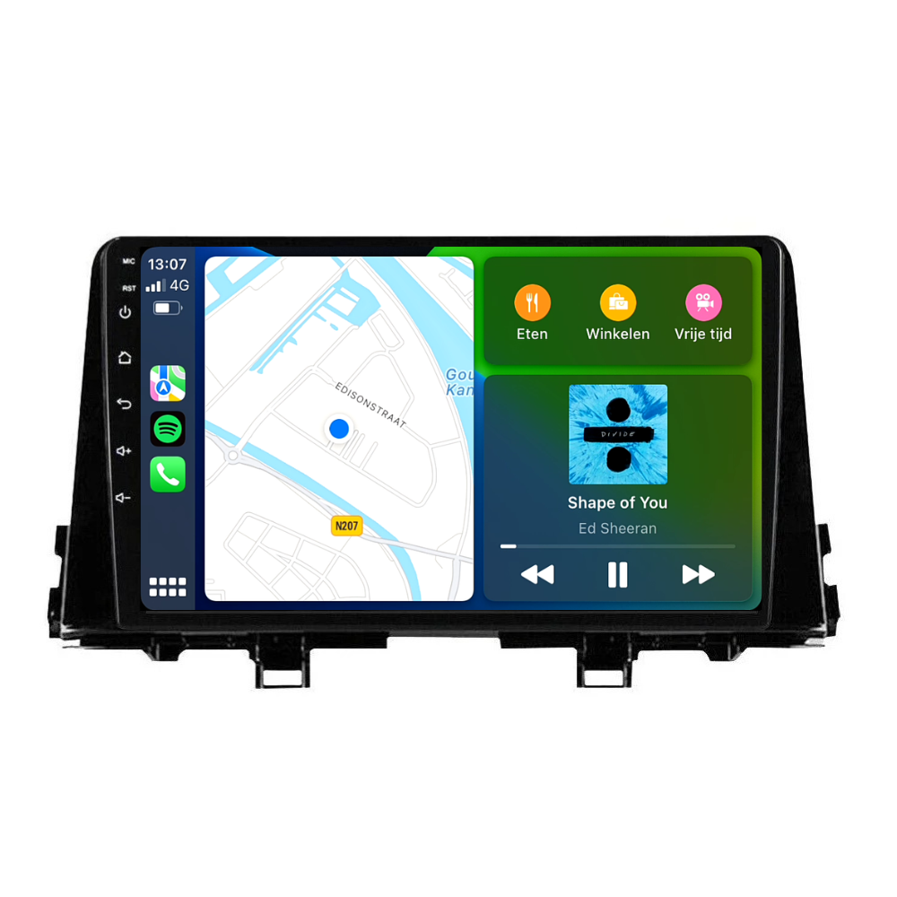 Kia Picanto | Androide 13 | Radio de coche | 2017 a 2020 | CarPlay y Android Auto