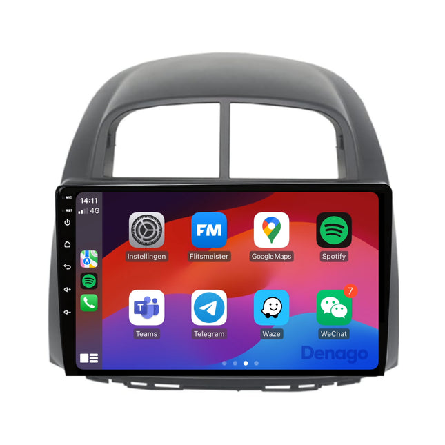 Daihatsu Sirion CarPlay autoradio | 2013 t/m 2018 | Denago DNG-A146 | 9 inch | Android 13 | Draadloos CarPlay & Android Auto