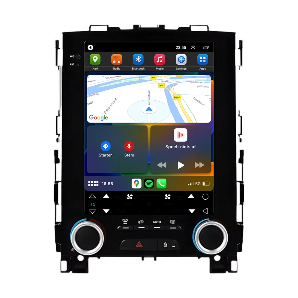 Renault Megane 4 | Android 13 | Autoradio | 2009 t/m 2017 | CarPlay & Android Auto