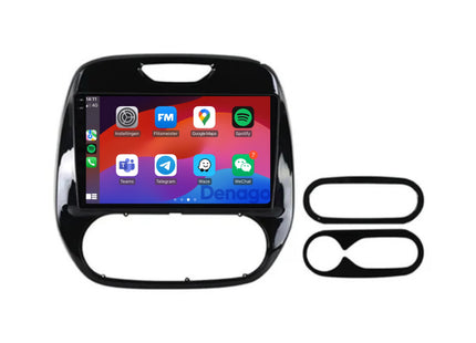 Renault Captur CarPlay autoradio | 2017 t/m 2019 | Denago DNG-A246 | 9 inch | Android 13 | Draadloos CarPlay & Android Auto