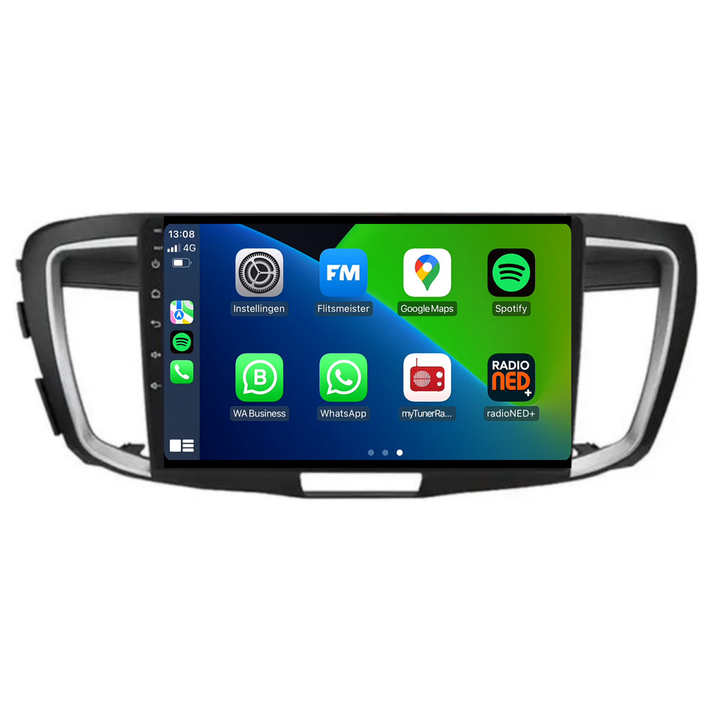 Honda Accord | Androide 13 | Radio de coche | 2013 a 2017 | 10 pulgadas | CarPlay y Android Auto