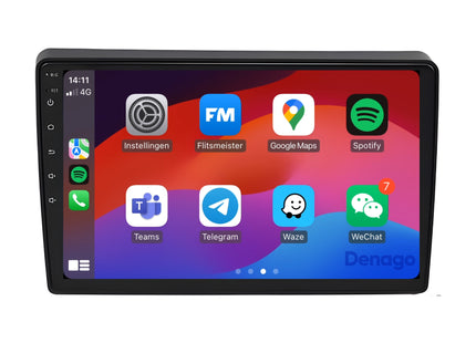 Radio para coche Ford Transit CarPlay | 2006 a 2014 | Denago DNG-A328 | 9 pulgadas | Android 13 | CarPlay inalámbrico & Android Auto