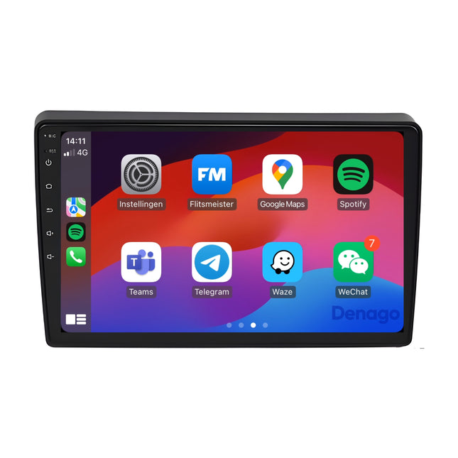 Radio para coche Ford Transit CarPlay | 2006 a 2014 | Denago DNG-A328 | 9 pulgadas | Android 13 | CarPlay inalámbrico & Android Auto