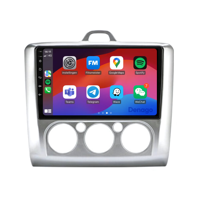 Ford Focus Autoradio | 2005 t/m 2010 | Android 13 & CarPlay