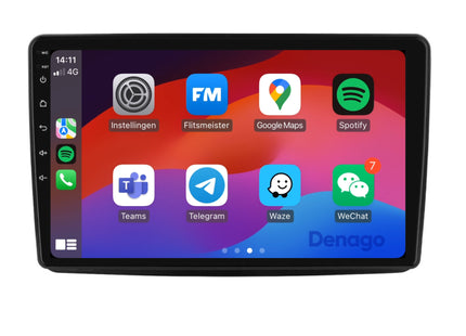 Fiat Panda | Autoradio | 2003 t/m 2012 | Android 13 | Carplay & Android Auto