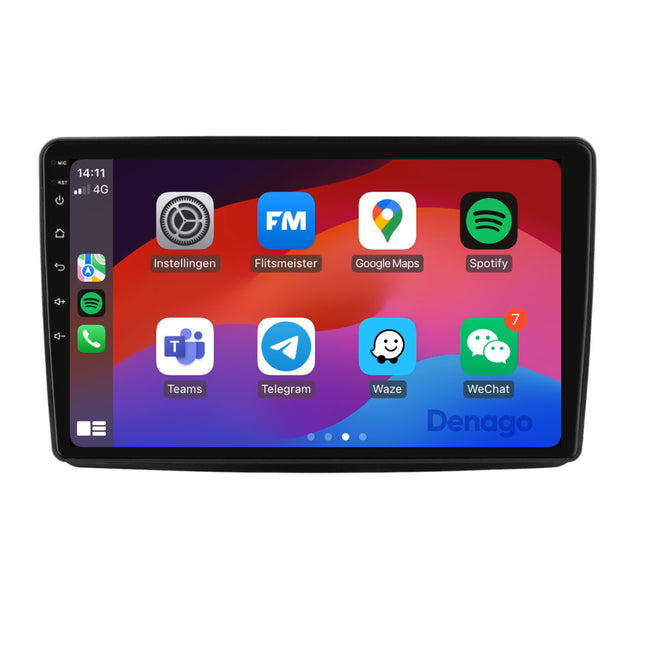 Fiat Panda | Autoradio | 2003 t/m 2012 | Android 13 | Carplay & Android Auto