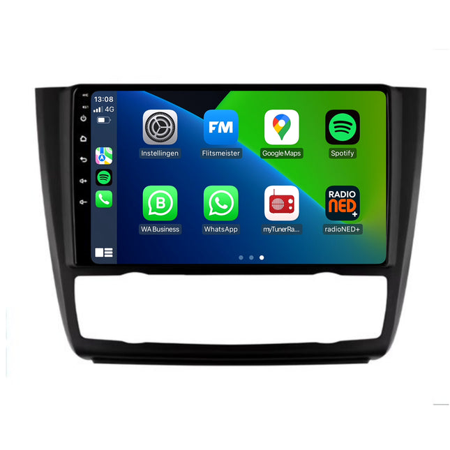 BMW 1 Serie E87 | E81 | E82 | E88 | Android 13 | Autoradio | 2004 t/m 2012 | CarPlay & Android Auto