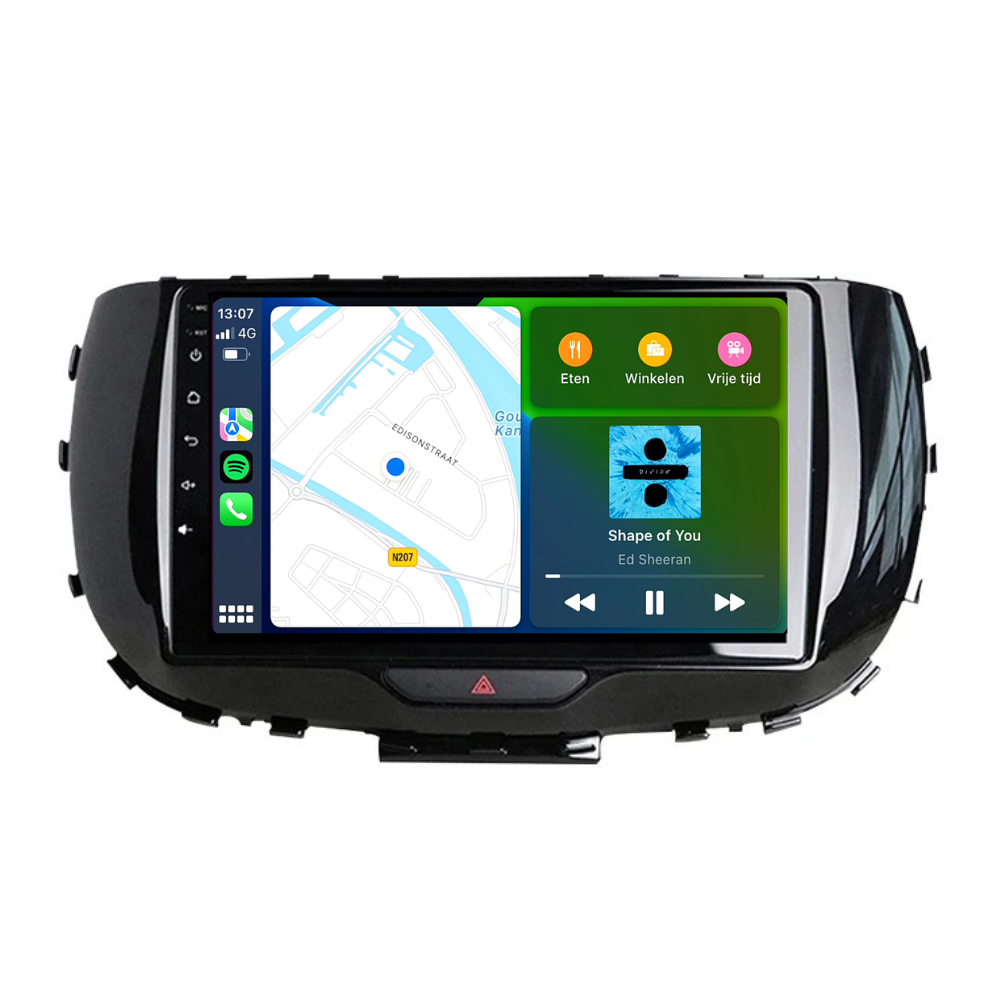 Alma Kia | Androide 13 | Radio de coche | 2020 a 2024 | CarPlay y Android Auto