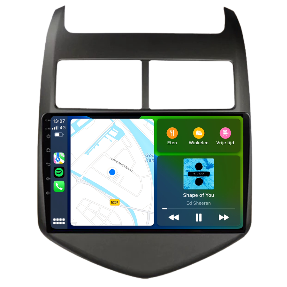 Chevrolet Aveo Android Car Radio | 2013 to 2015 | CarPlay