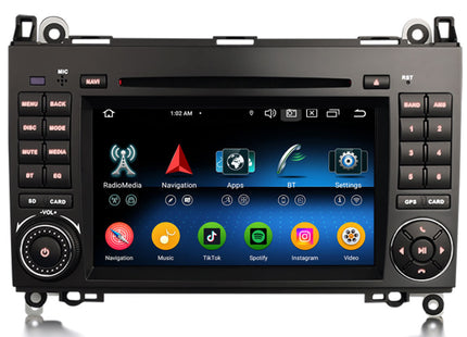 Mercedes Sprinter | Vito | Viano | CarPlay & Android Auto | autoradio | Android 14 | 4+64GB | DVD/CD