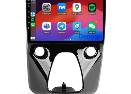 Citroën C1 CarPlay autoradio | 2015 t/m 2021 | Denago DNG-A264 | 10 inch | Android 13 | Draadloos CarPlay & Android Auto