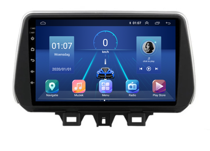 Hyundai Tucson | Android 13 | Autoradio | 2018 t/m 2019 | Carplay & Android Auto