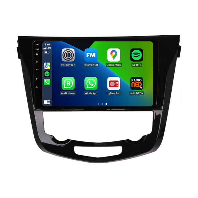Nissan Qashqai | X-Trail | Android 13 | Autoradio |  2014 t/m 2021 | Carplay & Android Auto