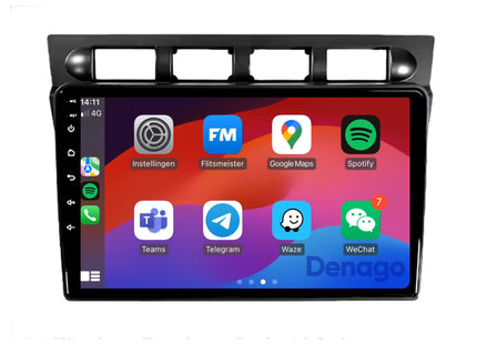 Kia Picanto CarPlay autoradio | 2003 t/m 2010 | Denago DNG-A237 | 9 inch | Android 13 | Draadloos CarPlay & Android Auto