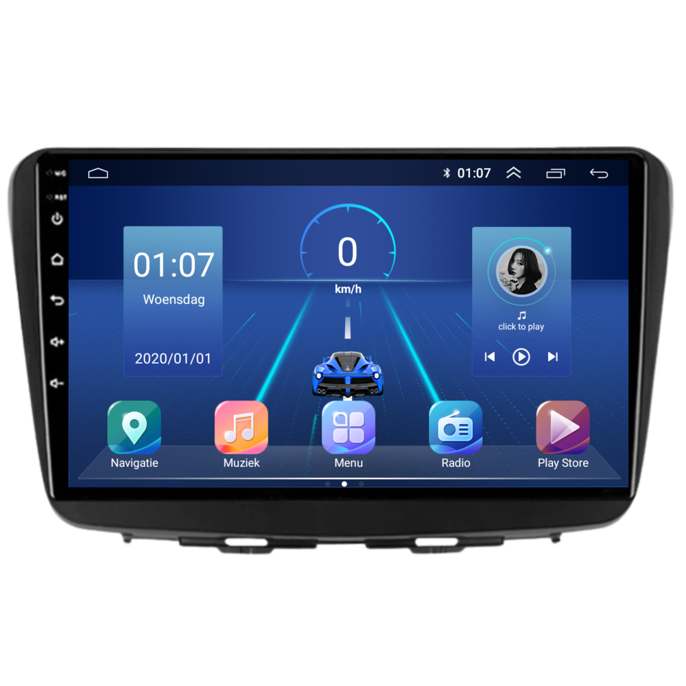 Suzuki Baleño | Androide 13 | Radio de coche | 2015 a 2020 | Carplay y Android Auto