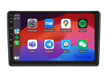 Fiat Ducato CarPlay autoradio | 2012 t/m 2021 | Denago DNG-A149 | 9 inch | Android 13 | Draadloos CarPlay & Android Auto