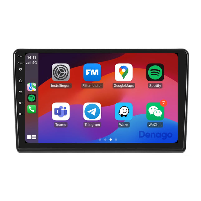 Fiat Ducato CarPlay autoradio | 2012 t/m 2021 | Denago DNG-A149 | 9 inch | Android 13 | Draadloos CarPlay & Android Auto